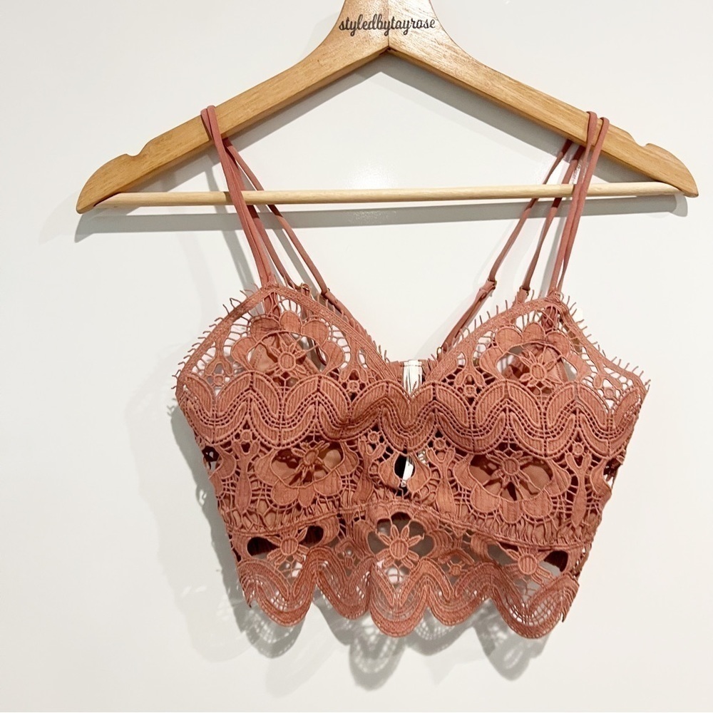 NWT Anthropologie The Viviette Lace Bra Bralette Top - Picture 9 of 9